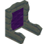 Purple Spirit Fancy Seat Back