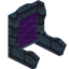 Purple Menril Fancy Seat Back