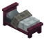 Crimson Fancy Bed