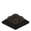 Brown Wall Lamp (inverted)