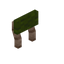 Green Baobab Raised Seat Back