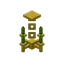 Lime Golden Chandelier