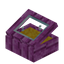 Yellow Pink Bioshroom Display Case