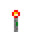 Emerald Ore Redstone Torch