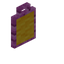 Yellow Pink Bioshroom Tall Seat Back