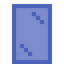 Blue Glass Door