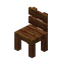 Stripped Redwood Chair