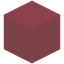 Dark Red Transparent Plastic Block