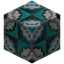 Starry Cyan Glazed Terracotta