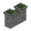 Diorite Grass Topped Wall