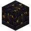 Tiny Layered Gilded Blackstone Slabs