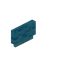 Light Blue Blue Bioshroom Small Seat Back