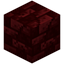 Cracked Flat Red Nether Bricks Tiles