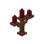 Red Copper Candelabra