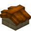 Orange Top Roof Block (Birch)