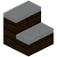 Dark Oak Snowy Stairs