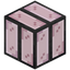 Vertical Stiped Pink Stained Glass