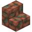 Raw Copper Brick Stairs