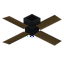 Oak Dark Ceiling Fan