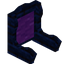Purple Cobalt Fancy Seat Back