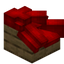 Red Longer Roof Block (Oak)
