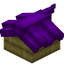 Purple Longer Top Roof Block (Bamboo)