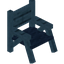 Brown Lawn Chair