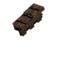 Roof Bargeboard Left Upper 22 Terracotta