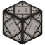 Large Diamond Brown Stained Glass