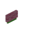 Pink Green Bioshroom Small Seat Back