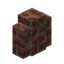 Cracked Red Brick Wall