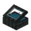 Light Blue Smogstem Display Case