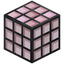 Square Pink Stained Glass