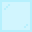Icy Blue Stained Glass Pane