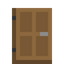 Spruce Four Panel Door