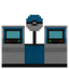 Light Blue Trade Machine