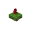 Floating Red Flower