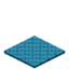 Cross Haired Light Blue Carpet