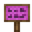Magenta Canvas Sign
