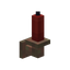 Exposed Red Copper Wall Candle