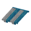 Light Blue Striped Awning