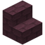 Purple Shingle Stairs