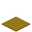 Cross Haired Yellow Carpet