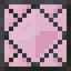 Pink Framed Glass Pane