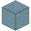 Cyan Mosaic Glass