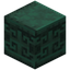 Curly Dark Prismarine Pillar