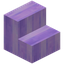 Purple Spiral Stairs