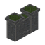Andesite Grass Topped Wall