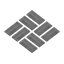 Diorite Basket Weave Paving