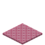 Cross Haired Pink Carpet